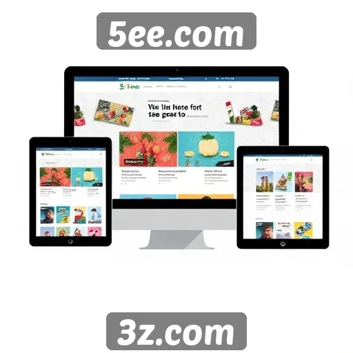 Desempenho técnico do site 5ee.com em diferentes dispositivos