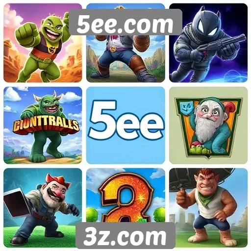 Principais jogos destacam-se no 5ee.com