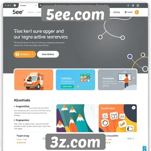 Análise da interface do usuário no 5ee.com