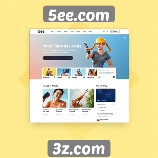 Interface de usuário do 5ee.com é intuitiva e moderna